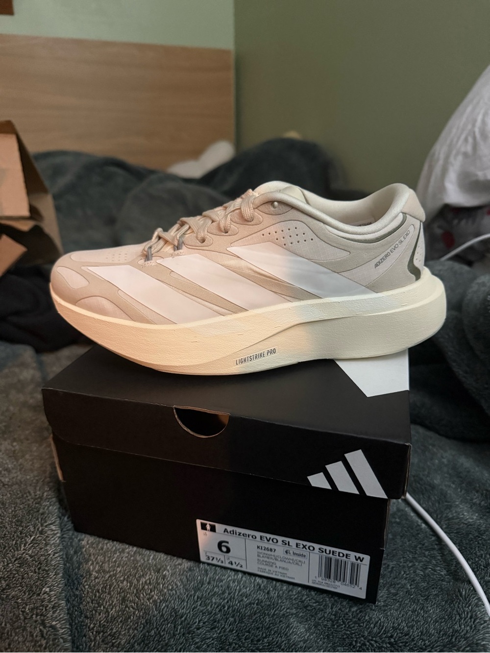 adidas Women's Running Shoe in Cream